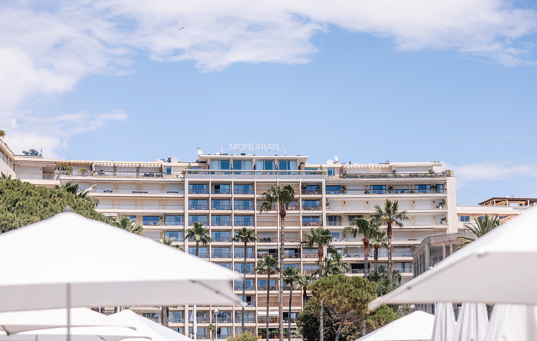 L’Hôtel Mondrian à Cannes, villégiature estivale sur la Croisette